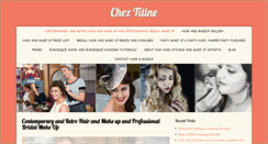 Desktop Screenshot of cheztitine-salon.com